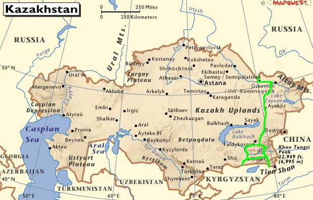 overland kazakhstan