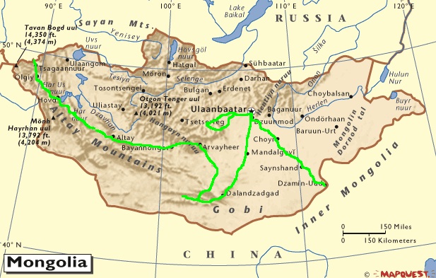 overland mongolia